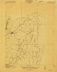 Davis West Virginia Historical topographic map, 1:48000 scale, 15 X 15 Minute, Year 1916