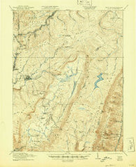 Davis West Virginia Historical topographic map, 1:62500 scale, 15 X 15 Minute, Year 1921