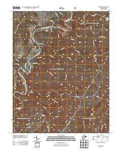 Denmar West Virginia Historical topographic map, 1:24000 scale, 7.5 X 7.5 Minute, Year 2011