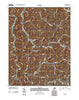 Diana West Virginia Historical topographic map, 1:24000 scale, 7.5 X 7.5 Minute, Year 2010
