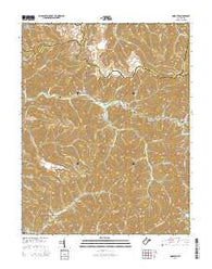 Dorothy West Virginia Historical topographic map, 1:24000 scale, 7.5 X 7.5 Minute, Year 2014