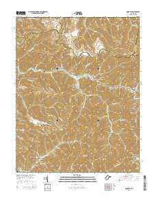 Dorothy West Virginia Historical topographic map, 1:24000 scale, 7.5 X 7.5 Minute, Year 2014