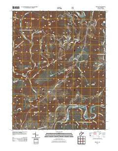Droop West Virginia Historical topographic map, 1:24000 scale, 7.5 X 7.5 Minute, Year 2011