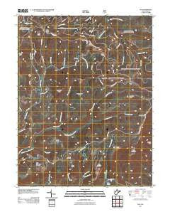 Duo West Virginia Historical topographic map, 1:24000 scale, 7.5 X 7.5 Minute, Year 2011