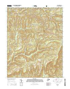 Duo West Virginia Historical topographic map, 1:24000 scale, 7.5 X 7.5 Minute, Year 2014