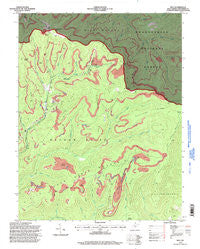 Duo West Virginia Historical topographic map, 1:24000 scale, 7.5 X 7.5 Minute, Year 1995