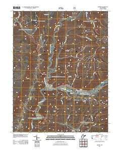 Durbin West Virginia Historical topographic map, 1:24000 scale, 7.5 X 7.5 Minute, Year 2011