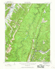 Durbin West Virginia Historical topographic map, 1:62500 scale, 15 X 15 Minute, Year 1922