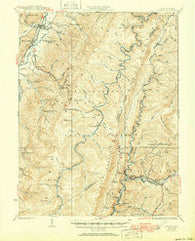 Durbin West Virginia Historical topographic map, 1:62500 scale, 15 X 15 Minute, Year 1924