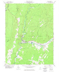 Durbin West Virginia Historical topographic map, 1:24000 scale, 7.5 X 7.5 Minute, Year 1977