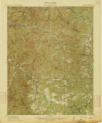 Eccles West Virginia Historical topographic map, 1:62500 scale, 15 X 15 Minute, Year 1914