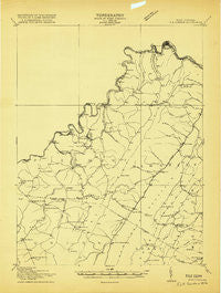Elk Garden West Virginia Historical topographic map, 1:48000 scale, 15 X 15 Minute, Year 1919