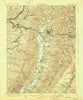 Elkins West Virginia Historical topographic map, 1:62500 scale, 15 X 15 Minute, Year 1909