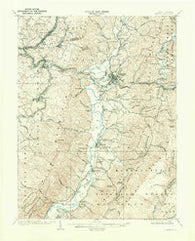 Elkins West Virginia Historical topographic map, 1:62500 scale, 15 X 15 Minute, Year 1909