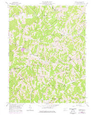 Elmwood West Virginia Historical topographic map, 1:24000 scale, 7.5 X 7.5 Minute, Year 1958