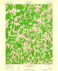 Elmwood West Virginia Historical topographic map, 1:24000 scale, 7.5 X 7.5 Minute, Year 1958