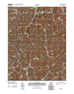 Erbacon West Virginia Historical topographic map, 1:24000 scale, 7.5 X 7.5 Minute, Year 2010