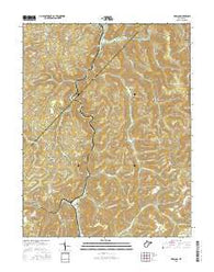 Erbacon West Virginia Current topographic map, 1:24000 scale, 7.5 X 7.5 Minute, Year 2016
