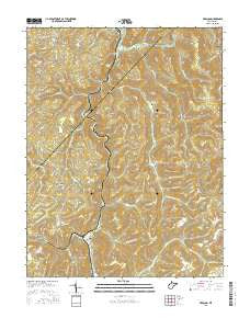 Erbacon West Virginia Current topographic map, 1:24000 scale, 7.5 X 7.5 Minute, Year 2016