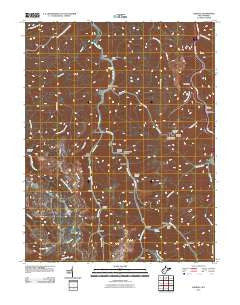 Eskdale West Virginia Historical topographic map, 1:24000 scale, 7.5 X 7.5 Minute, Year 2011