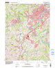 Fairmont West West Virginia Historical topographic map, 1:24000 scale, 7.5 X 7.5 Minute, Year 1997