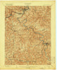 Fairmont West Virginia Historical topographic map, 1:62500 scale, 15 X 15 Minute, Year 1902