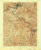 Fairmont West Virginia Historical topographic map, 1:62500 scale, 15 X 15 Minute, Year 1926