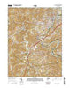 Fairmont West West Virginia Current topographic map, 1:24000 scale, 7.5 X 7.5 Minute, Year 2016