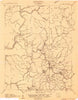 Fayetteville West Virginia Historical topographic map, 1:48000 scale, 15 X 15 Minute, Year 1908