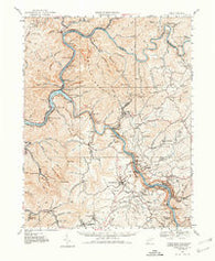 Fayetteville West Virginia Historical topographic map, 1:62500 scale, 15 X 15 Minute, Year 1928