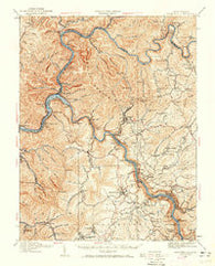 Fayetteville West Virginia Historical topographic map, 1:62500 scale, 15 X 15 Minute, Year 1928