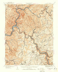 Fayetteville West Virginia Historical topographic map, 1:62500 scale, 15 X 15 Minute, Year 1928