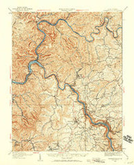 Fayetteville West Virginia Historical topographic map, 1:62500 scale, 15 X 15 Minute, Year 1928