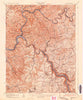 Fayetteville West Virginia Historical topographic map, 1:62500 scale, 15 X 15 Minute, Year 1931