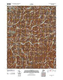 Fellowsville West Virginia Historical topographic map, 1:24000 scale, 7.5 X 7.5 Minute, Year 2011