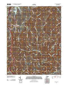 Flat Top West Virginia Historical topographic map, 1:24000 scale, 7.5 X 7.5 Minute, Year 2011