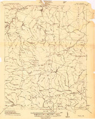 Flattop West Virginia Historical topographic map, 1:48000 scale, 15 X 15 Minute, Year 1911