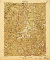 Flattop West Virginia Historical topographic map, 1:62500 scale, 15 X 15 Minute, Year 1914