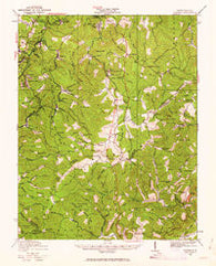 Flattop West Virginia Historical topographic map, 1:62500 scale, 15 X 15 Minute, Year 1929