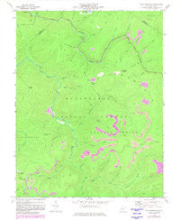 Fork Mountain West Virginia Historical topographic map, 1:24000 scale, 7.5 X 7.5 Minute, Year 1977