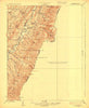 Fort Seybert West Virginia Historical topographic map, 1:62500 scale, 15 X 15 Minute, Year 1924