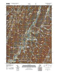 Fort Seybert West Virginia Historical topographic map, 1:24000 scale, 7.5 X 7.5 Minute, Year 2011