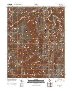 Fort Spring West Virginia Historical topographic map, 1:24000 scale, 7.5 X 7.5 Minute, Year 2011