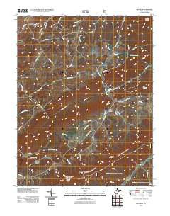 Gap Mills West Virginia Historical topographic map, 1:24000 scale, 7.5 X 7.5 Minute, Year 2011