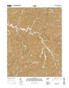 Garretts Bend West Virginia Historical topographic map, 1:24000 scale, 7.5 X 7.5 Minute, Year 2014