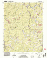 Gary West Virginia Historical topographic map, 1:24000 scale, 7.5 X 7.5 Minute, Year 2001