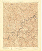Gassaway West Virginia Historical topographic map, 1:62500 scale, 15 X 15 Minute, Year 1910