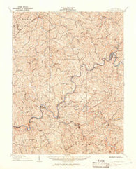 Gassaway West Virginia Historical topographic map, 1:62500 scale, 15 X 15 Minute, Year 1910