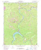 Gauley Bridge West Virginia Historical topographic map, 1:24000 scale, 7.5 X 7.5 Minute, Year 1969
