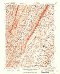 Gerrardstown West Virginia Historical topographic map, 1:62500 scale, 15 X 15 Minute, Year 1937